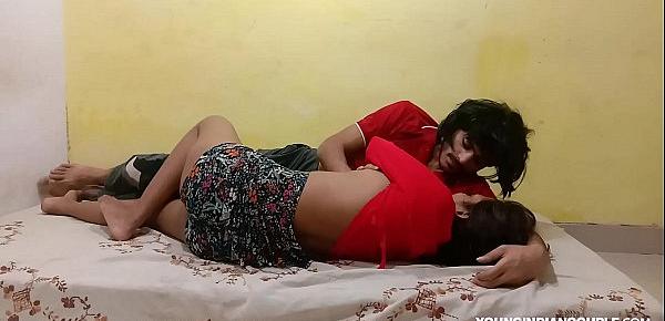  Hindi Sex Of Young Indian Teen With Her Horny Lover